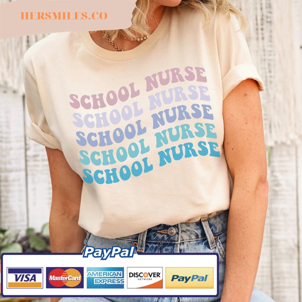 School Nurse Retro Shirt