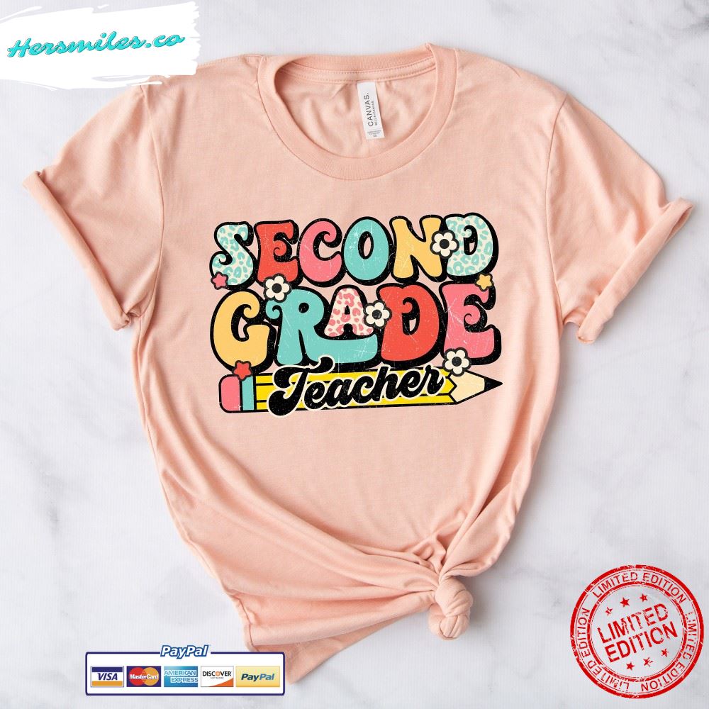 Second Grade Teacher Shirt •2nd Grade Teacher T-Shirt