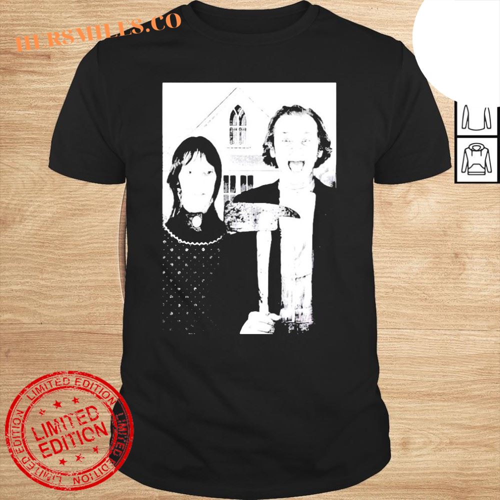 Shelly Duvall And Jack Nicholson American Gothic In The Shining Shirt