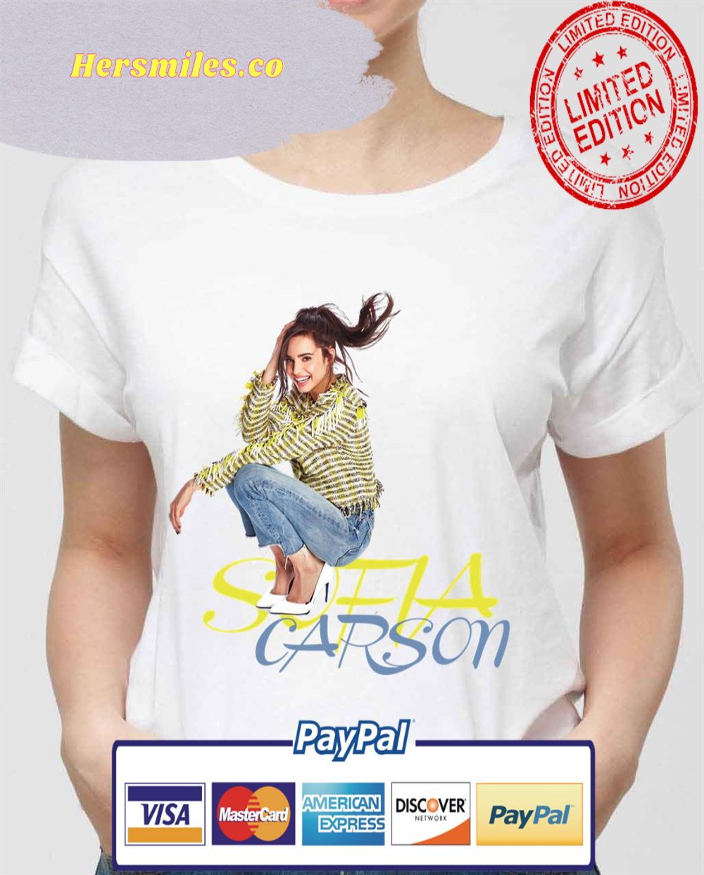 Singer Actress Sofia Carson Unisex T-Shirt