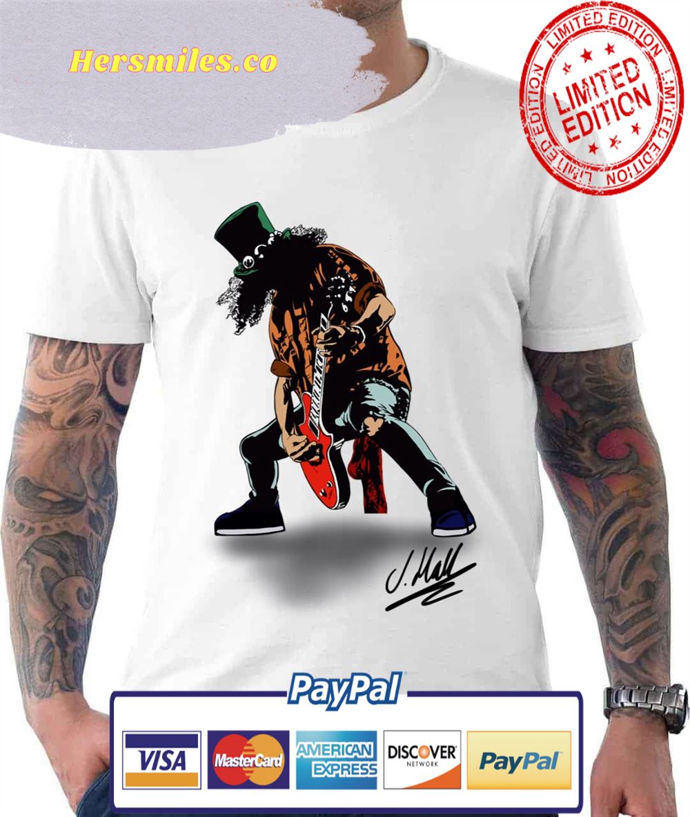 Slash Guitarist Design Unisex T-Shirt