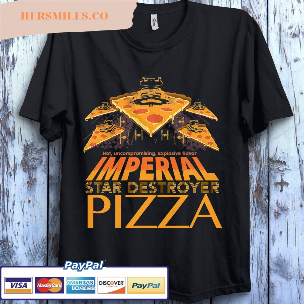 Star Wars Imperial Star Destroyer Pizza T-Shirt