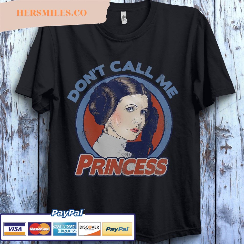Star Wars Leia Don’t Call Me Princess Graphic T-Shirt