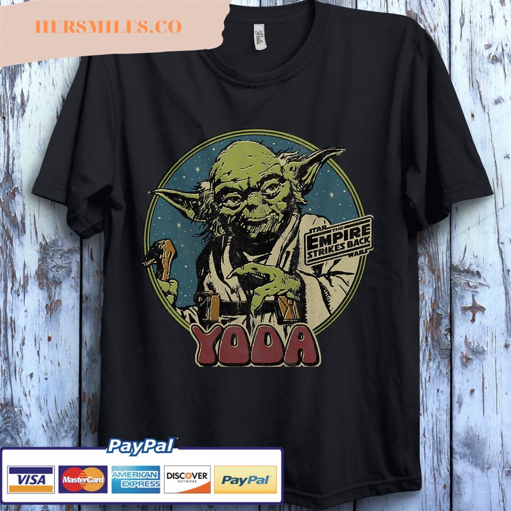Star Wars Vintage Yoda Logo T-Shirt