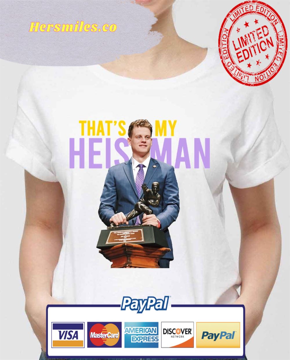 That’s My Heisman Joe Burrow Unisex T-Shirt