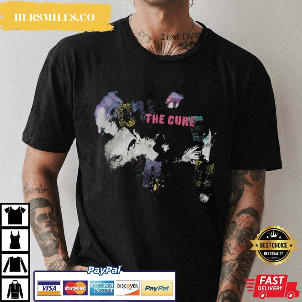 The Cure, The Cure Munich 1989 Prayer Tour Gift T-Shirt