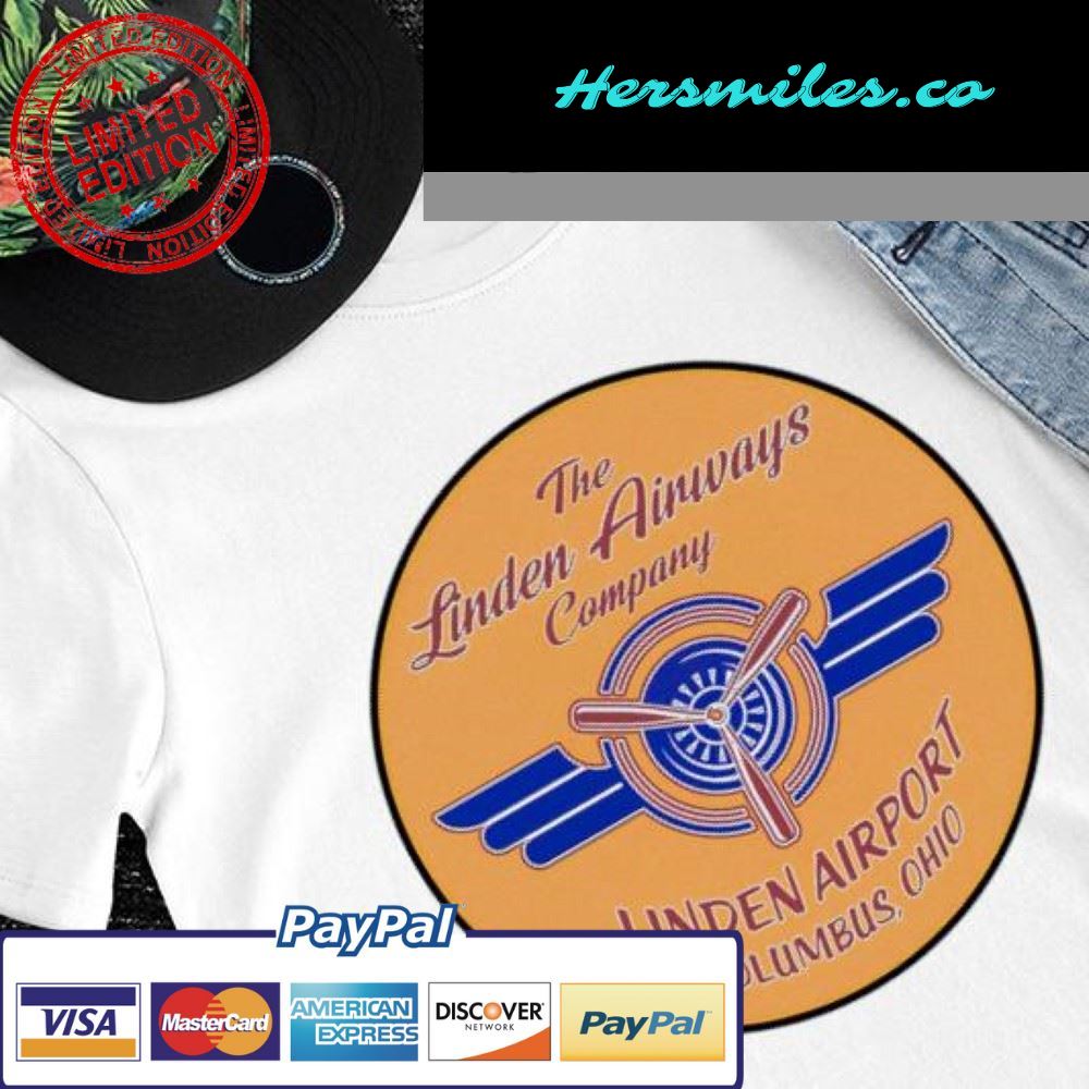 The Linden Airways Company Linden Airport Columbus Ohio logo shirt