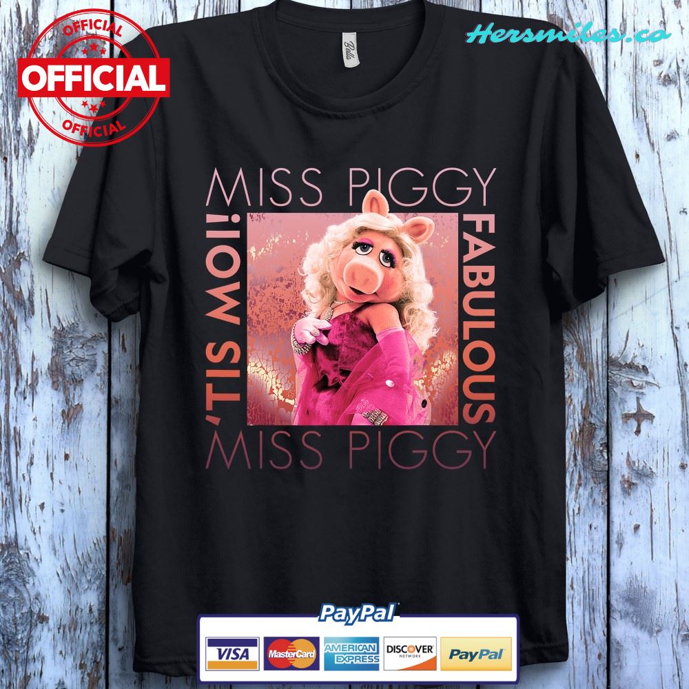 The Muppets Miss Piggy ‘Tis Moi Fabulous Disney Unisex T-Shirt