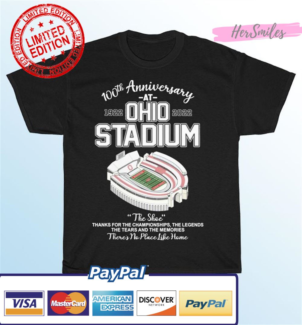 The Shoe Ohio Stadium 100th Anniversary 1922-2022 Shirt