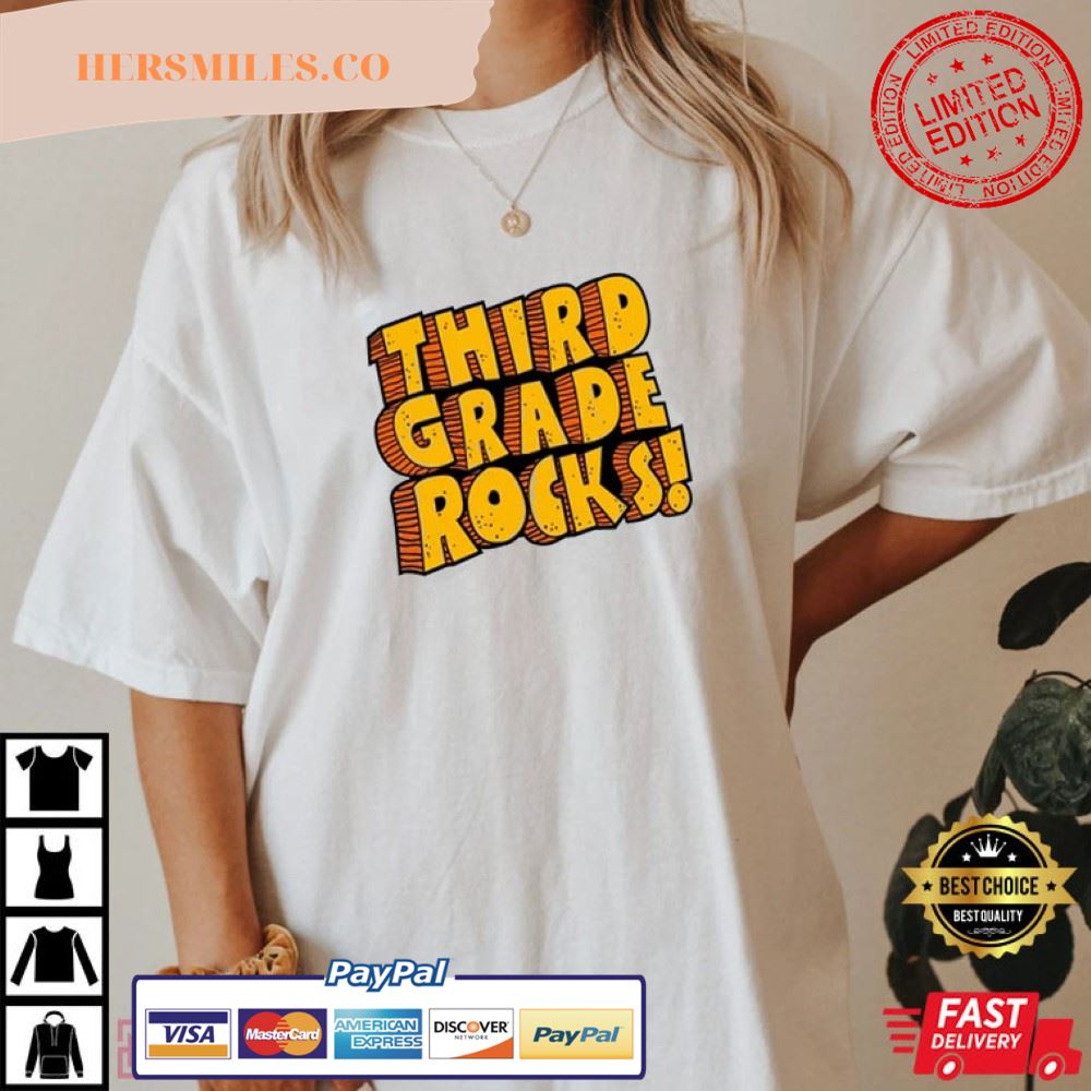Third Grade Rock T-Shirt