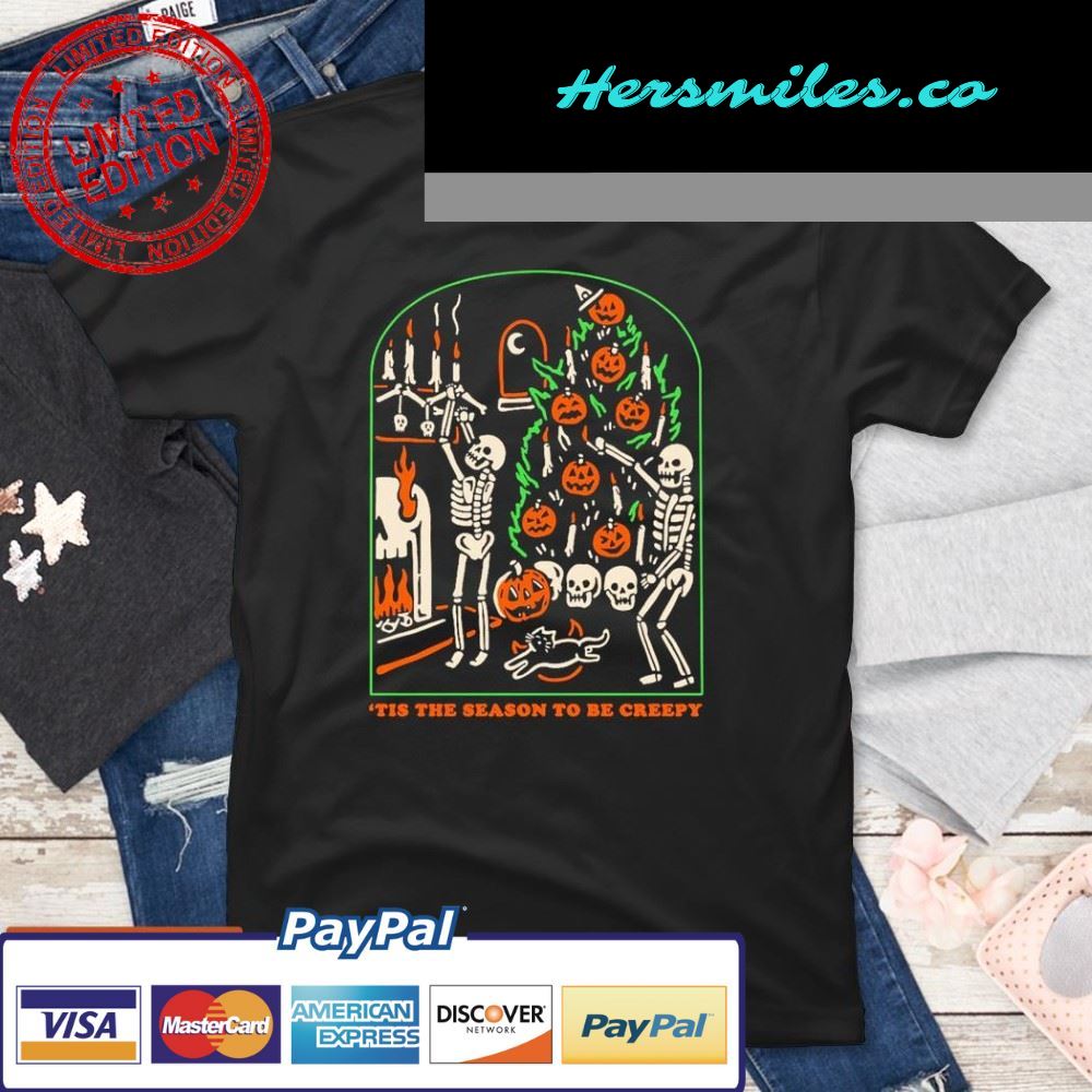 Tis The Season To Be Creepy Dead Inside Halloween T-Shirt