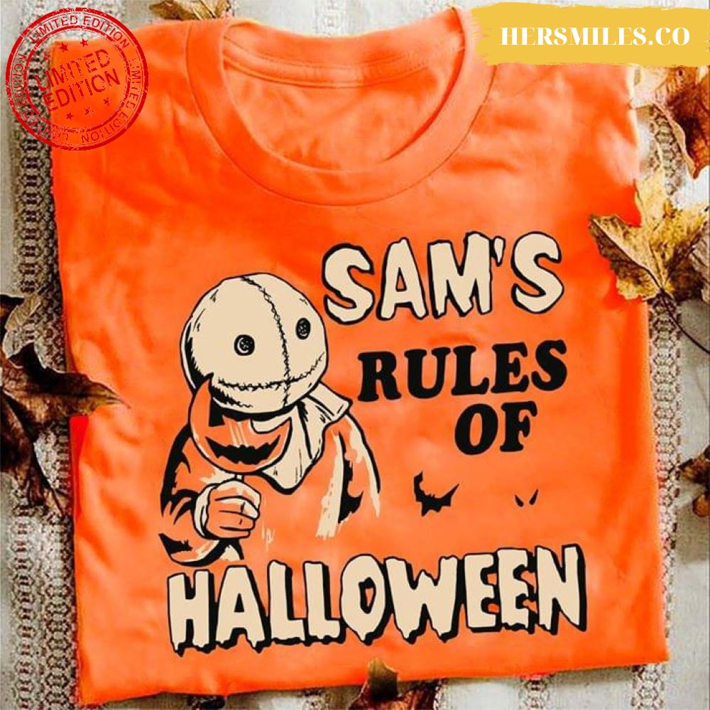 Trick ‘r Treat Sam’s Rules Of Halloween T-Shirt