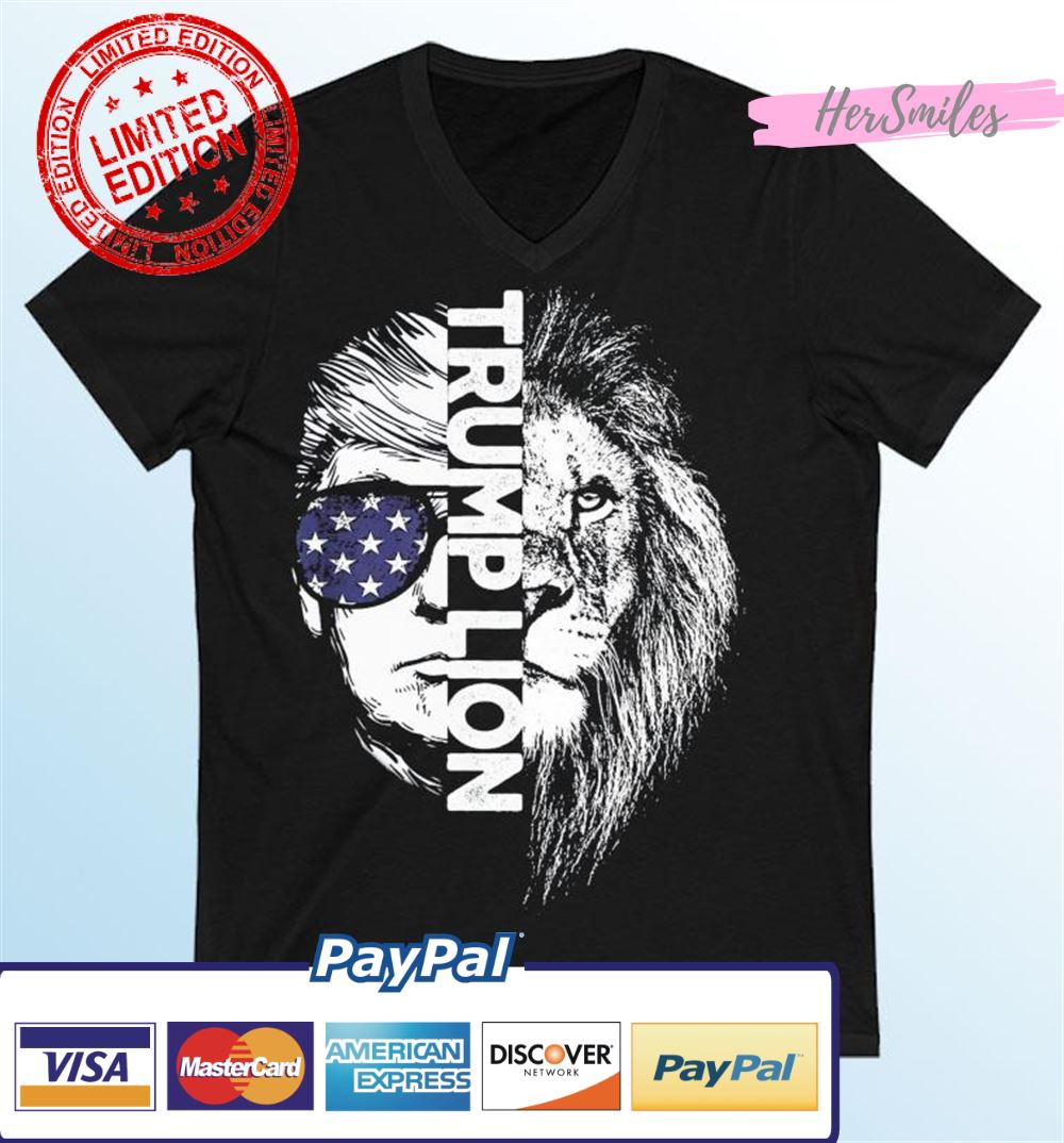 Trump Lion I Ll Be Back 2024 Shirt Hersmiles   Trump Lion Ill Be Back 2024 Shirt 180936 