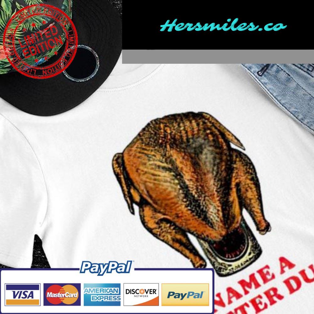 Turkey name a better duo art shirt