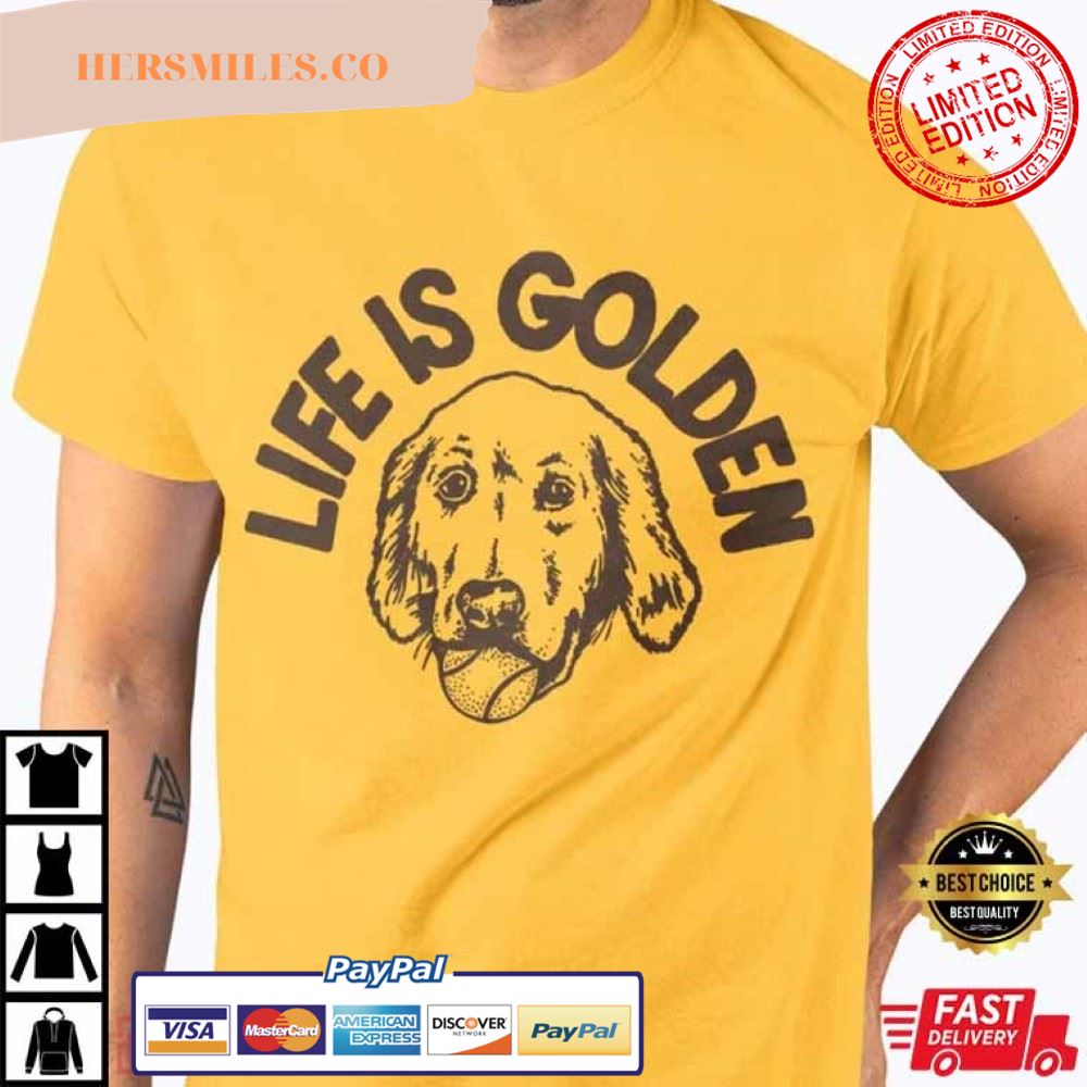 Ty France Life Is Golden Puppy T-Shirt