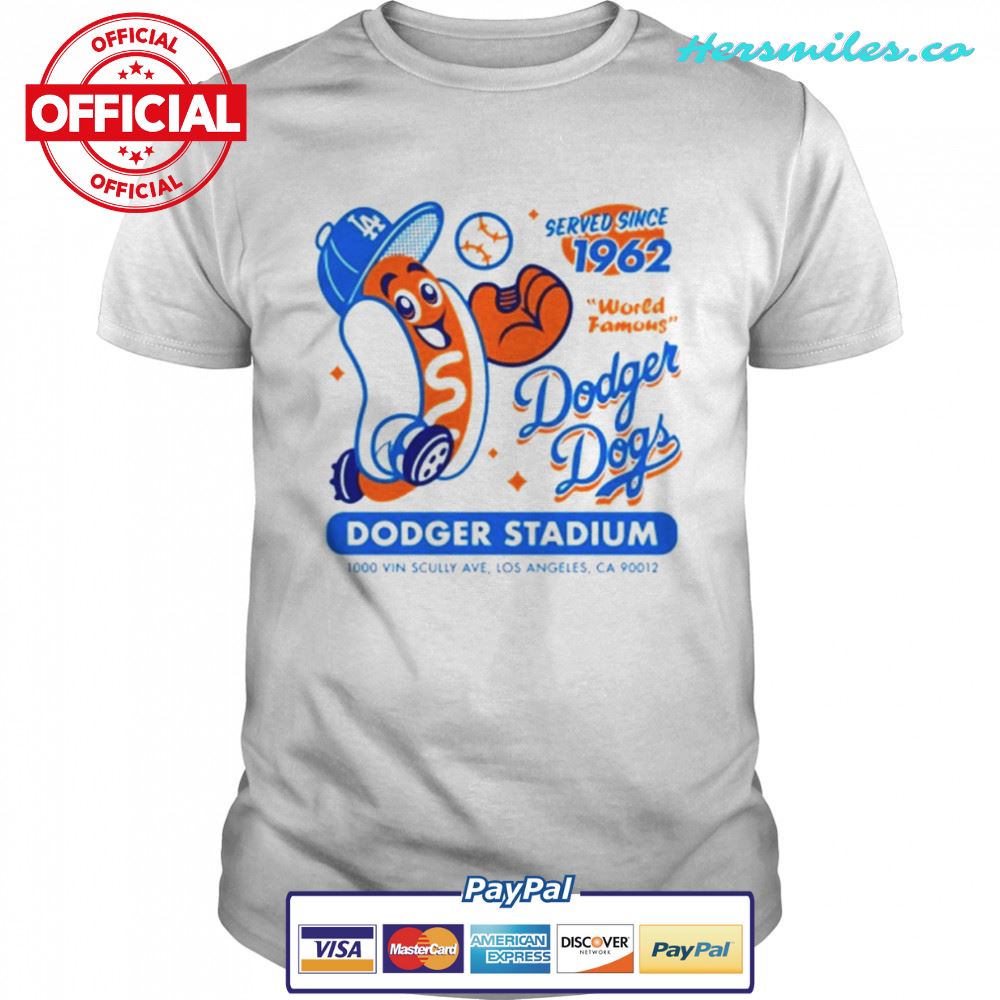 Vin Scully 1000 win Dodger Dogs Since 1962 T-shirt Vin Scully 1000 win Dodger Dogs Since 1962 T-shirt