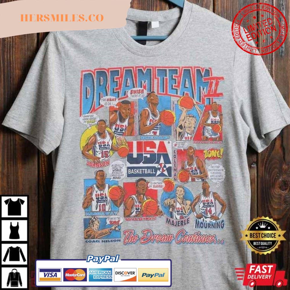 Vintage Dream Team 1992 NBA Gift For Fan Shirt