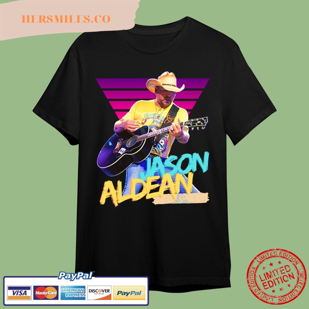 Vintage Retro Jason Aldean T-Shirt