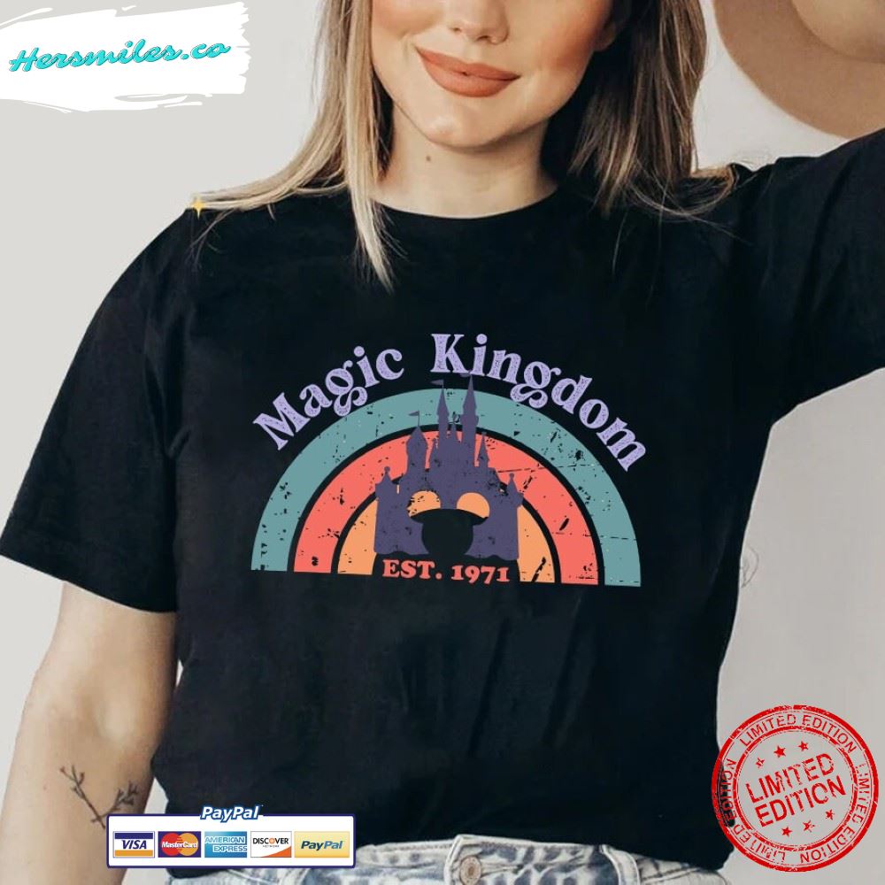 Walt Disney World Shirt, Animal Kingdom Shirt, Epcot Shirt, Magic Kingdom Shirt, Hollywood studios Shirt, Disney Rainbow vintage shirt – 3