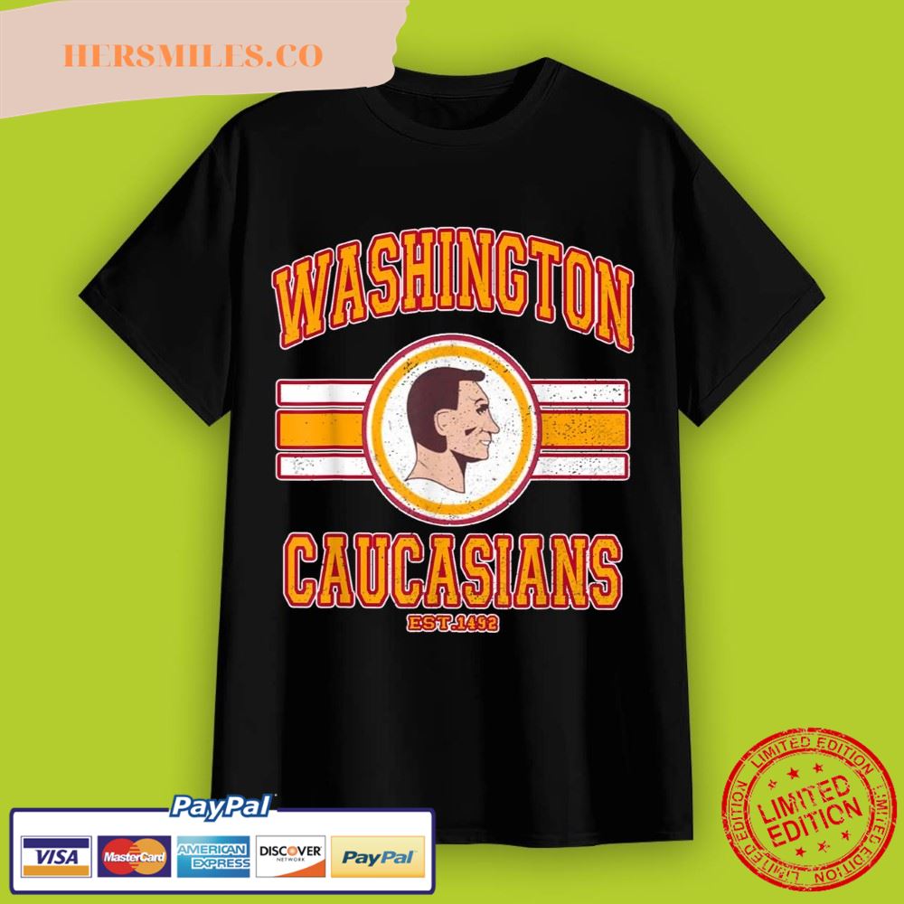 Washington Caucasians Football T-Shirt