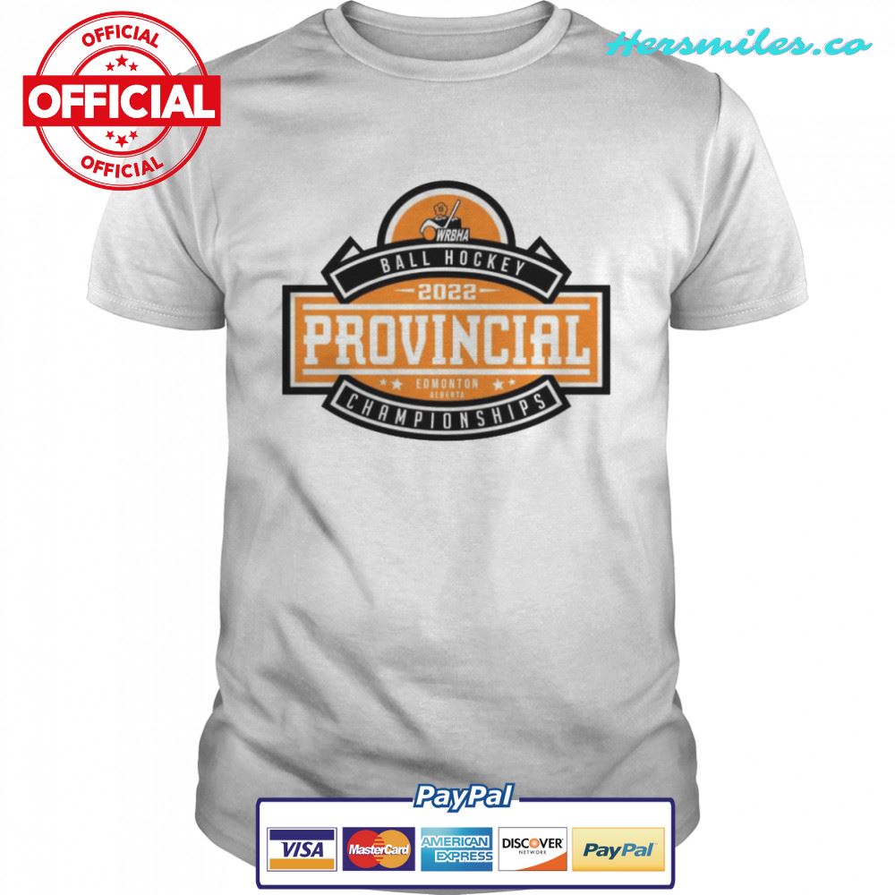 WRBHA Ball Hockey 2022 Provincial Championship Shirt