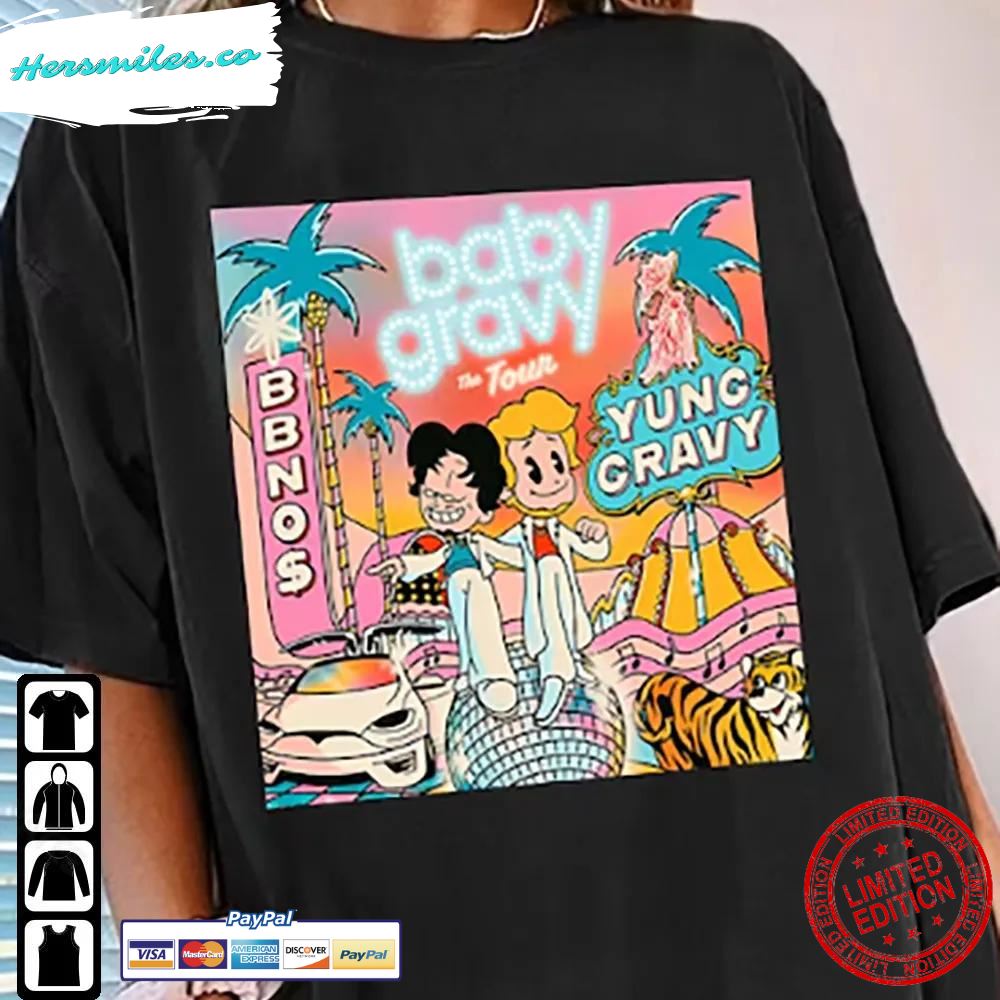 Yung Gravy Tour 2022 Shirt Baby Gravy Yung Gravy And Bbno Tour Hoodie Yung Gravy Tour 2022 Shirt Baby Gravy Yung Gravy And Bbno Tour Hoodie