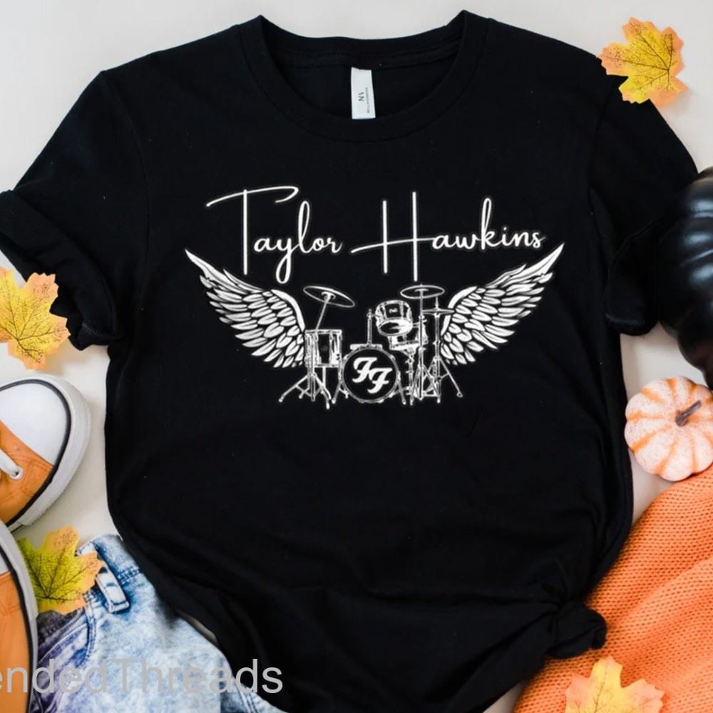 Angel Drummer Taylor Hawkins 1972 – 2022 Rip T-Shirt