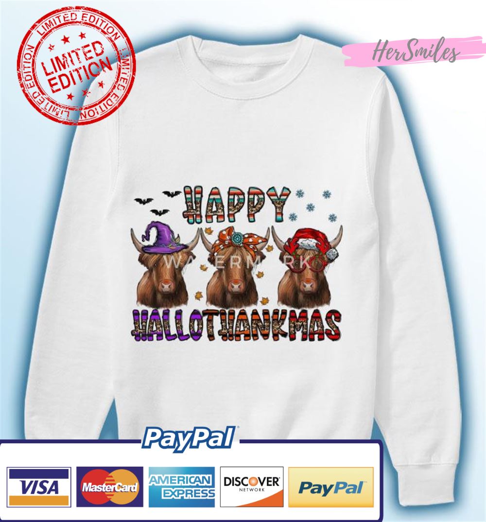 Horses Happy Hallothankmas Shirt Horses Happy Hallothankmas Shirt