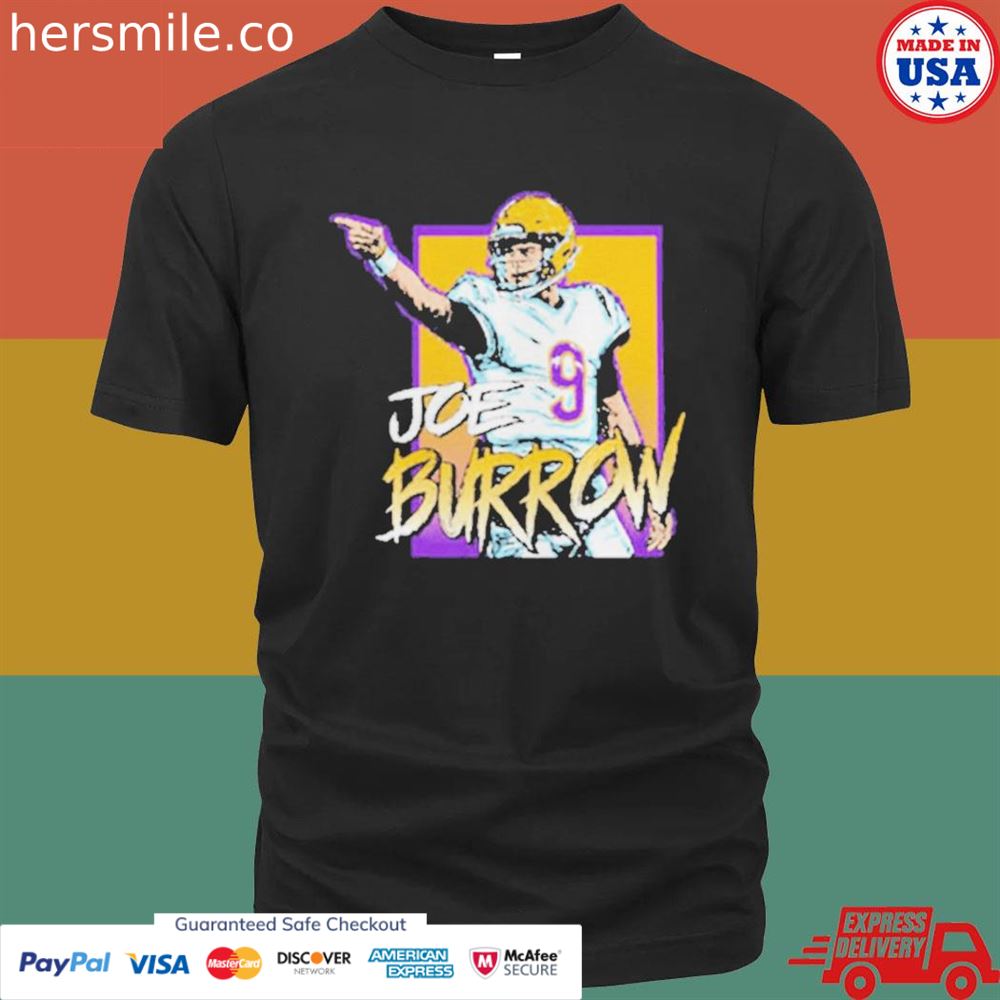 Joe Burrow comic book Tri-blend shirt