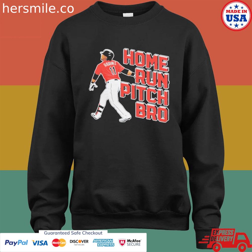 José Ramírez Cleveland Guardians Home Run Pitch Bro Shirt - Hersmiles