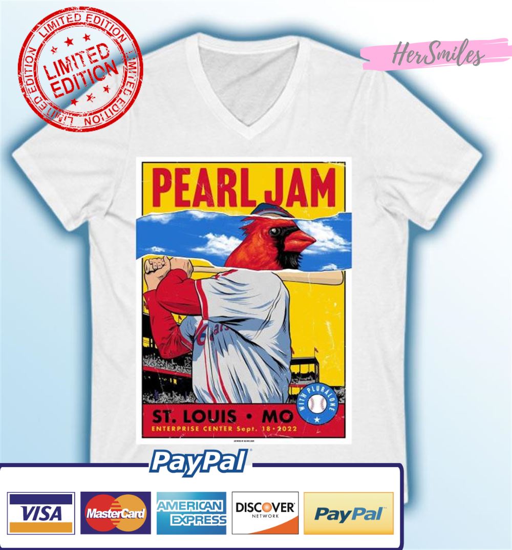Pearl Jam St Louis, Mo Enterprise Center With Pluralone 2022 Shirt