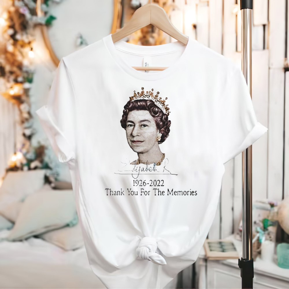 RIP Queen Elizabeth II Memories Signature Shirt