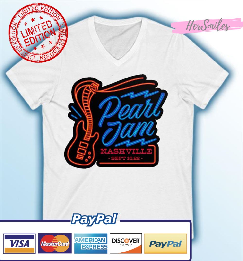 Sept 16 2022 Pearl Jam Bridgestone Arena Tennessee Nashville Shirt