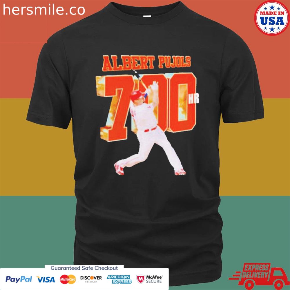 St Louis Cardinals Albert Pujols 700 home runs shirt St Louis Cardinals Albert Pujols 700 home runs shirt