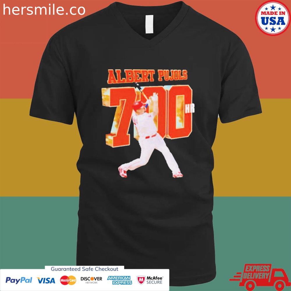 St Louis Cardinals Albert Pujols 700 home runs shirt St Louis Cardinals Albert Pujols 700 home runs shirt