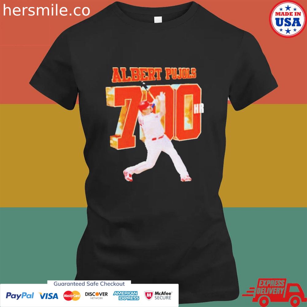 St Louis Cardinals Albert Pujols 700 home runs shirt St Louis Cardinals Albert Pujols 700 home runs shirt