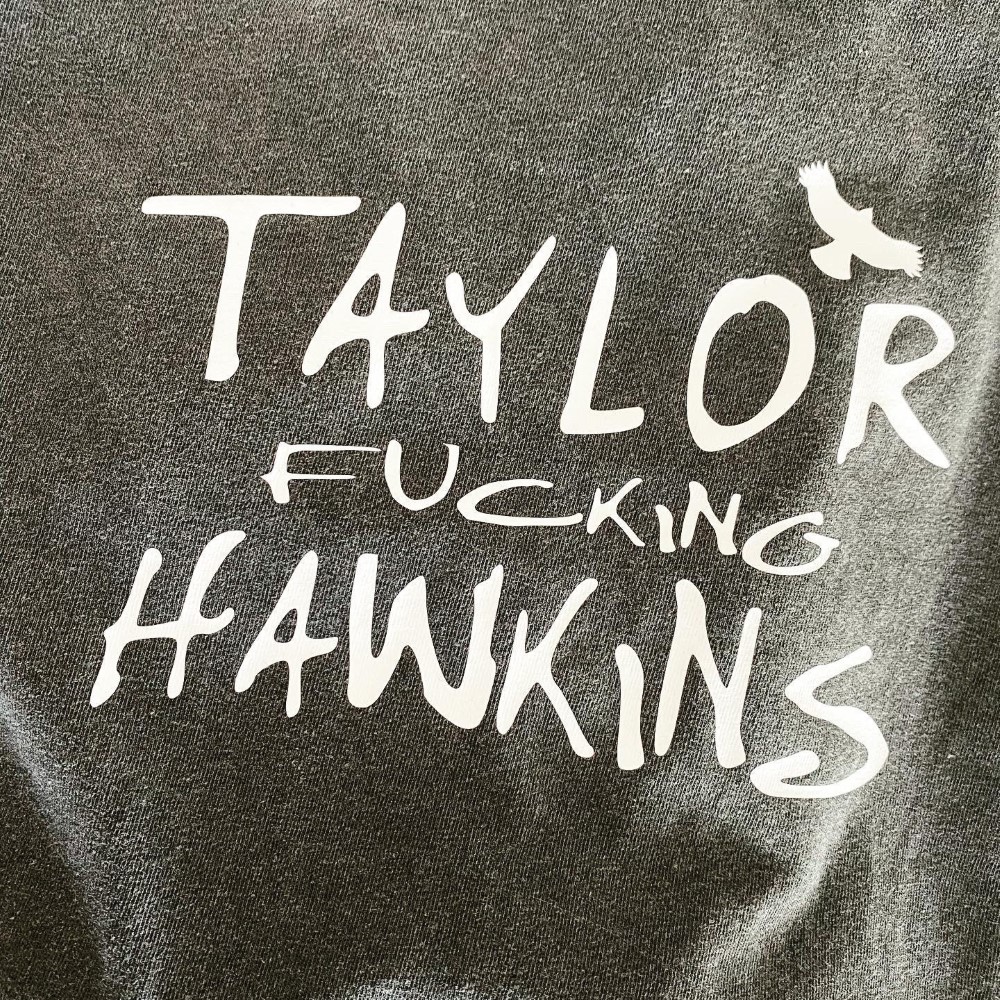 Taylor Hawkins Inspired Hawk T-shirt
