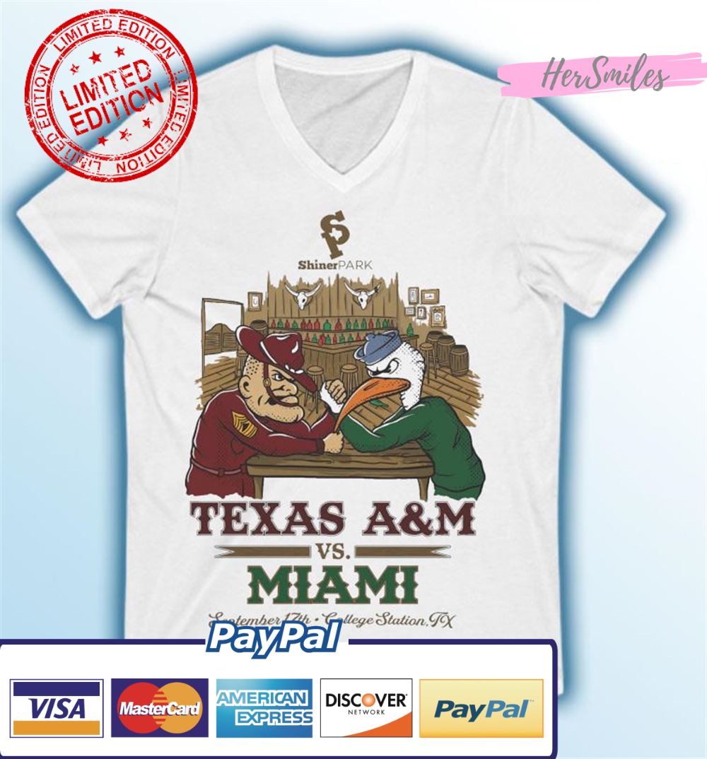 Texas A&ampm Vs Miami Gameday September 17, 2022 Shirt