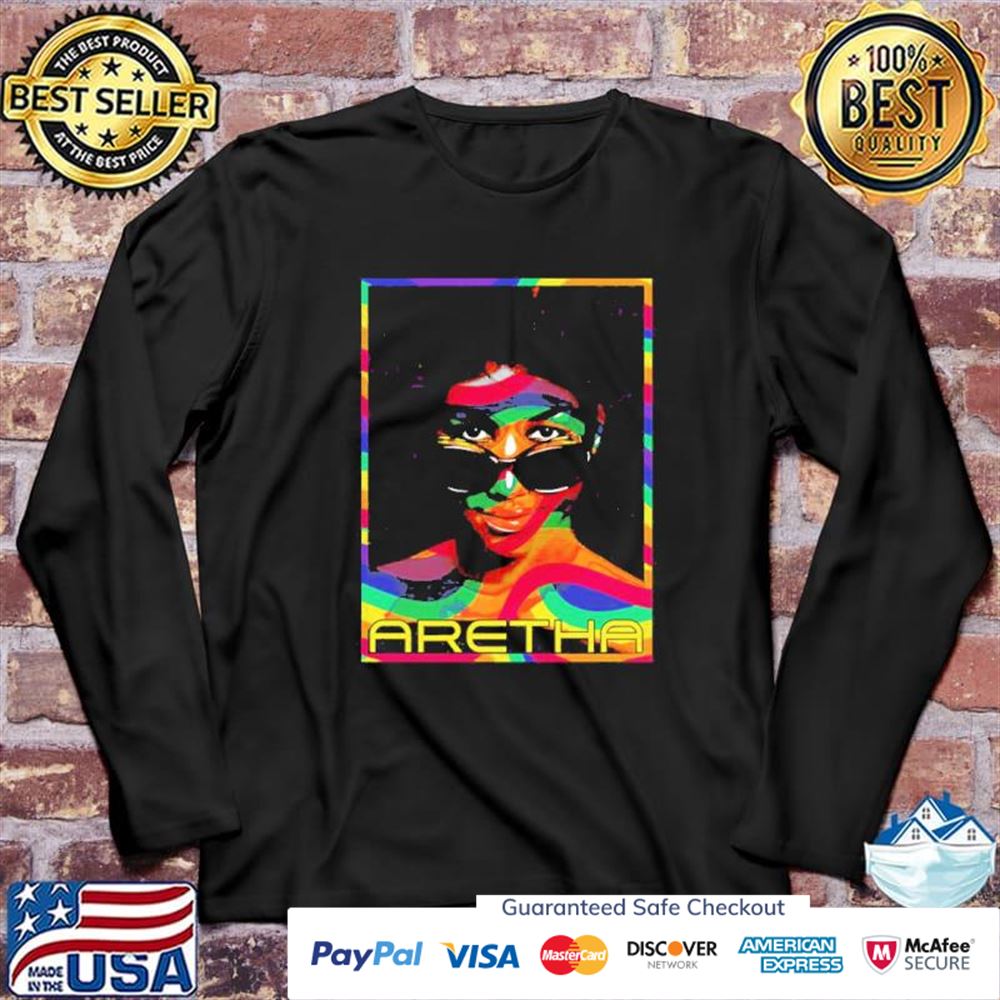 The legend aretha franklin portrait t-shirt The legend aretha franklin portrait t-shirt