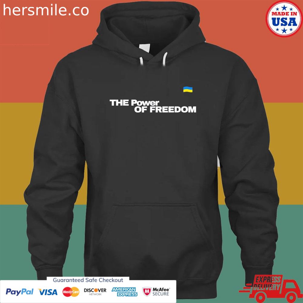 Ukrainian Zelensky Ukraine flag the power of freedom shirt Ukrainian Zelensky Ukraine flag the power of freedom shirt