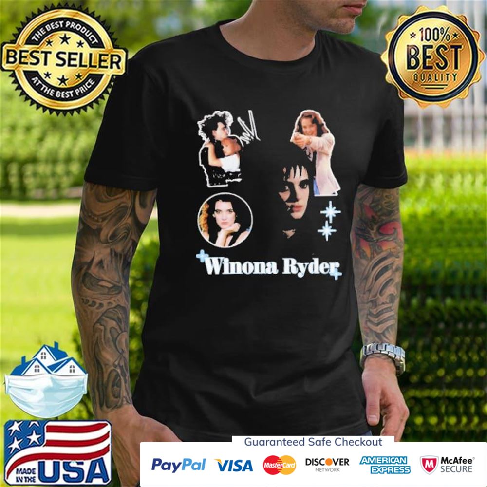 Winona ryder 80s 90s y2k styled t t-shirt