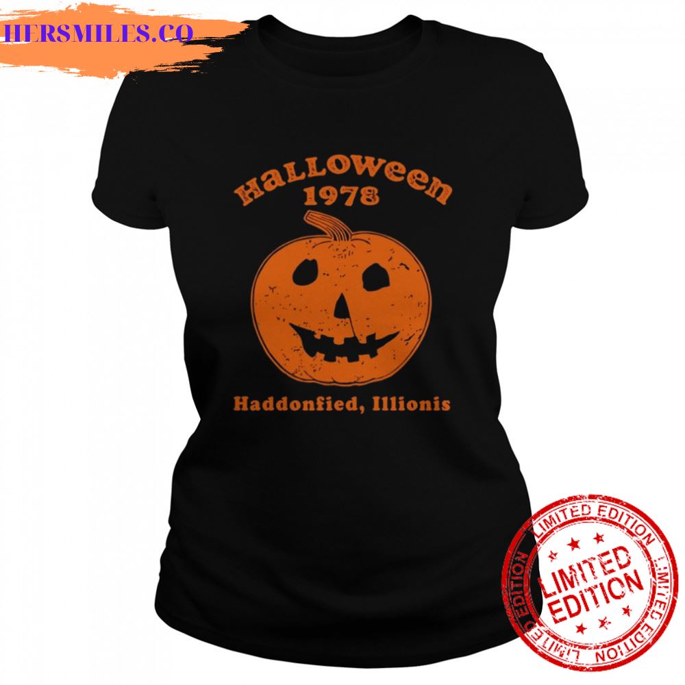 1978 Horror Movie Haddonfield Illinios Scary Movie Halloween shirt 1978 Horror Movie Haddonfield Illinios Scary Movie Halloween shirt