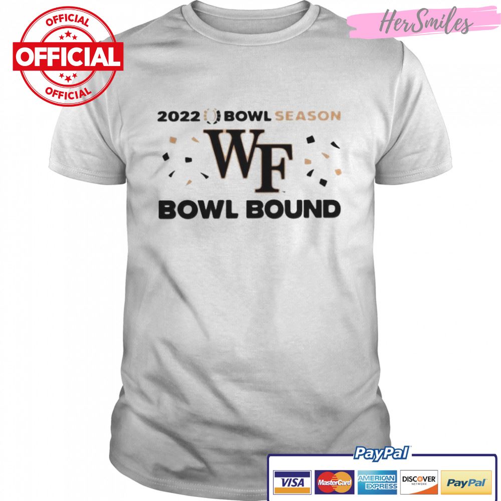2022 Bowl Season Wf Bowl Bound Shirt