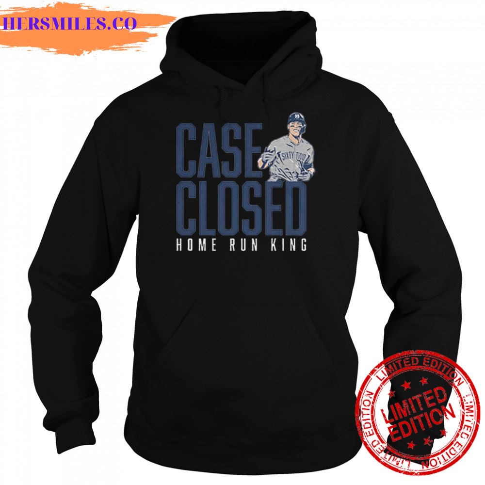 Aaron Judge Case Closed home run King shirt Aaron Judge Case Closed home run King shirt