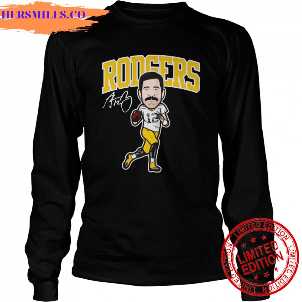 Aaron Rodgers Green Bay Toon signature shirt Aaron Rodgers Green Bay Toon signature shirt