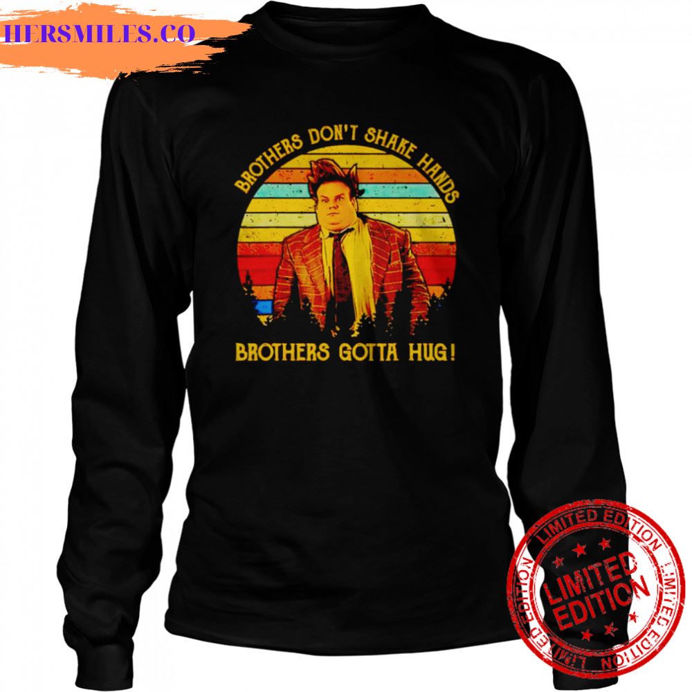 aBrothers don’t shake hands brothers gotta hug vintage shirt aBrothers don’t shake hands brothers gotta hug vintage shirt