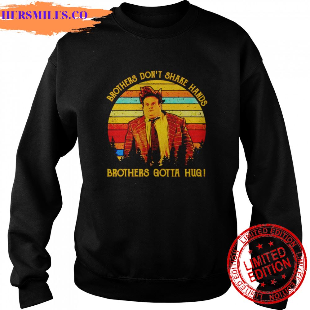 aBrothers don’t shake hands brothers gotta hug vintage shirt aBrothers don’t shake hands brothers gotta hug vintage shirt