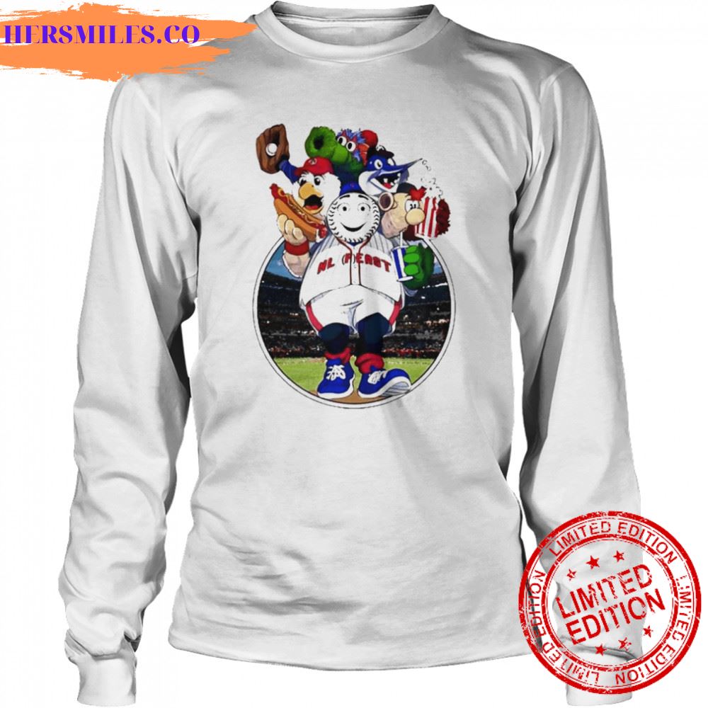 All Mascot NL East Baseball 2022 Shirt All Mascot NL East Baseball 2022 Shirt