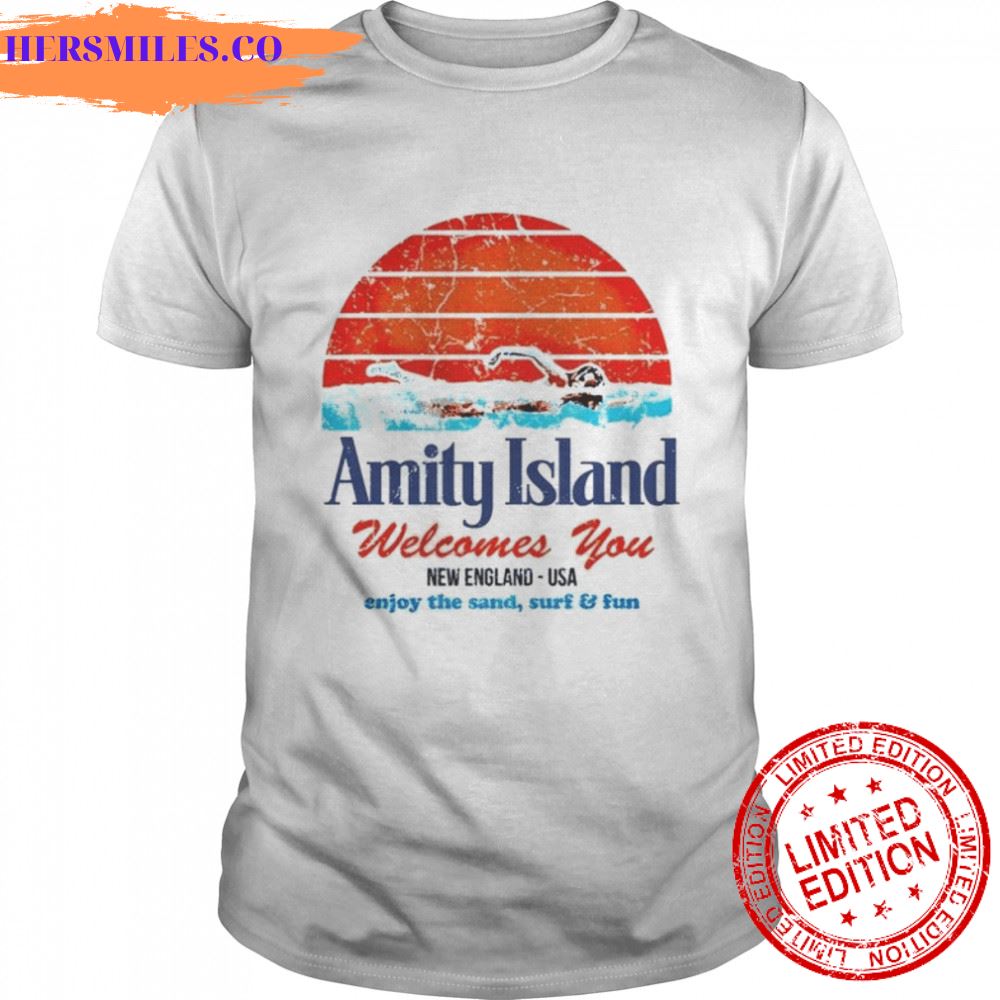 Amity Island 70 S Movie shirt