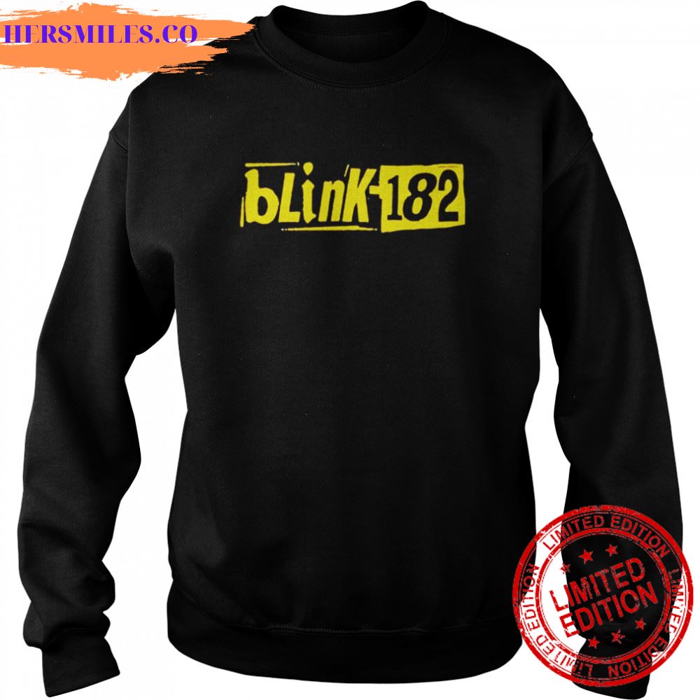 blink 182 lace up shirt